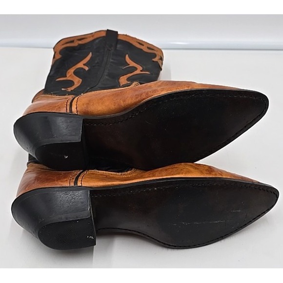 Dingo Womens Country Western Cowboy‎ Rodeo Boho Leather 64800 Boots Size 7M - Picture 6 of 8